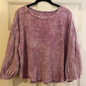 Pilcro Washed Waffle Top